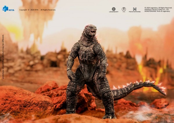 Godzilla x Kong: The New Empire Exquisite Basic Actionfigur Godzilla Evolved Ver. 18 cm
