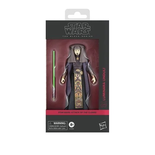 Star Wars The Black Series Luminara Unduli 6-Inch Action Figure