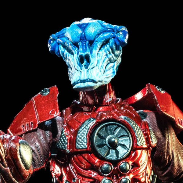 Cosmic Legions Actionfigur Outpost Zaxxius - T.U.5.C.C. Pilot