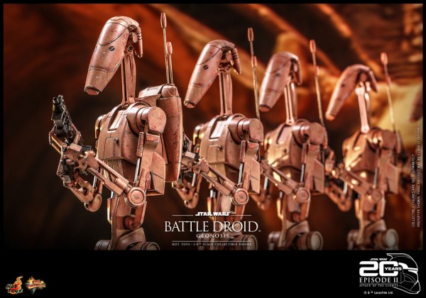 Star Wars Movie Masterpiece Actionfigur 1/6 Battle Droid (Geonosis) Ep II