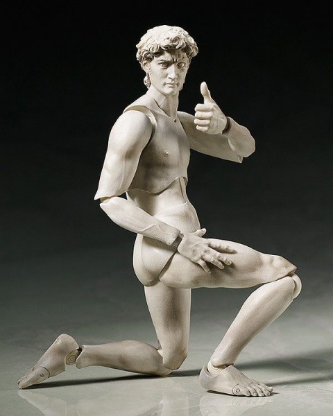 Table Museum Figma Action Figure Davide di Michelangelo