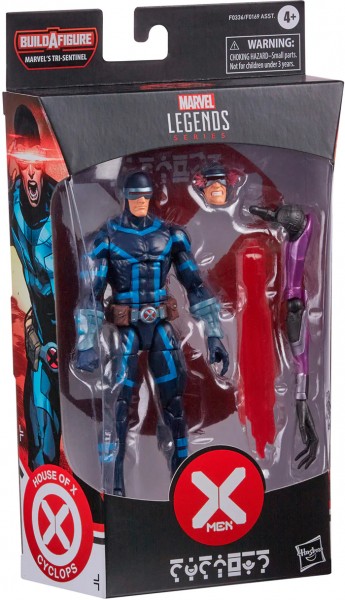 Marvel Legends X-Men 6 Inch Actionfigure BAF Tri-Sentinel - Cyclops