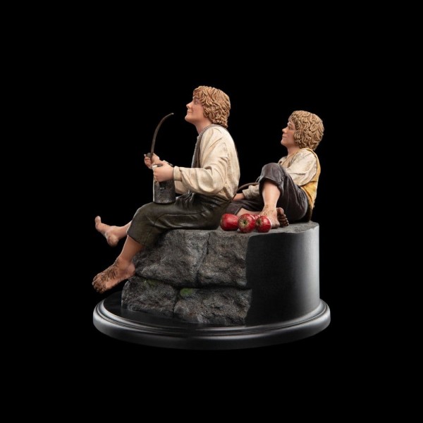 Der Herr der Ringe Mini Statue Merry und Pippin 12 cm-Copy