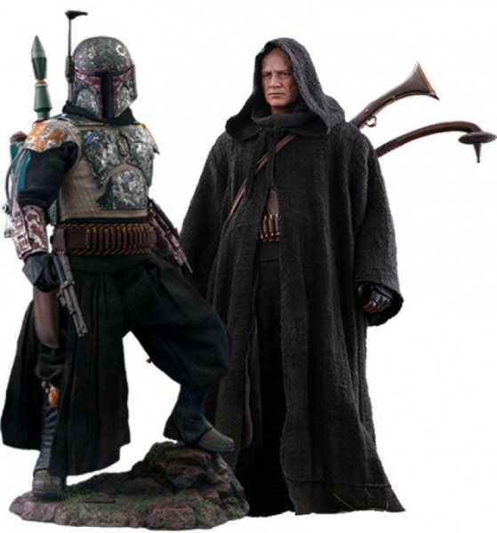 Star Wars The Mandalorian Television Masterpiece Action Figures 1/6 Boba Fett (Deluxe Version, 2-Pack)