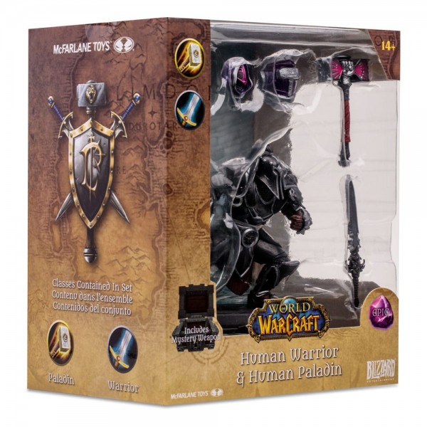 World of Warcraft Action Figure Human Paladin Warrior (Epic) 15 cm