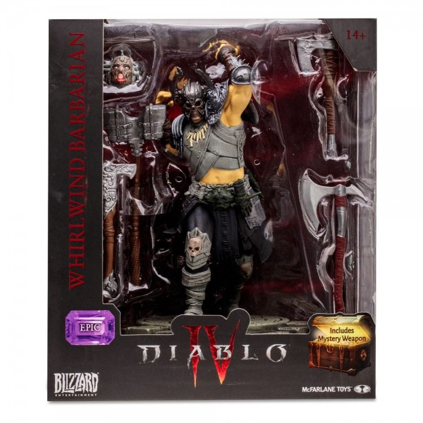 Diablo 4 Actionfigur Barbarian (Epic) 15 cm