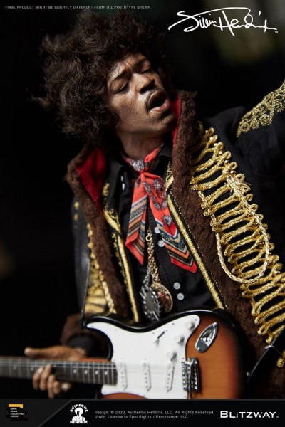 Jimi Hendrix Premium UMS Actionfigur 1/6 Jimi Hendrix