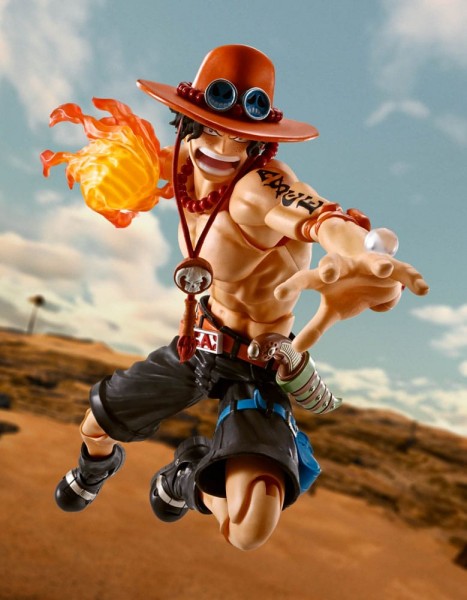 One Piece S.H. Figuarts Actionfigur Portgas D Ace -Fire Fist- 15 cm