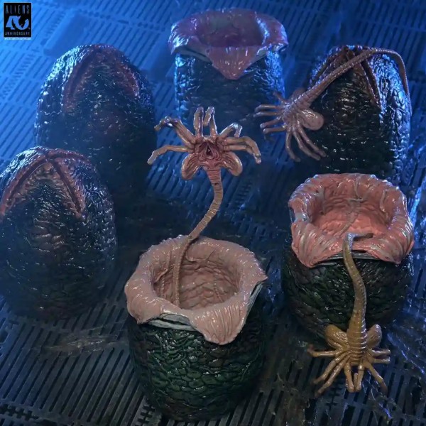 Aliens 40th Anniversary Alien Eggs 6 Accessory Pack