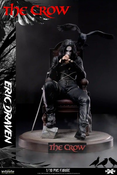The Crow Eric Draven Icon X 1/10 Pvc Statue