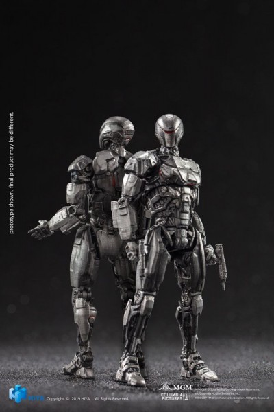 Robocop 2014 Action Figures 1/18 OmniCorp EM-208 Enforcement Droids (2-Pack)