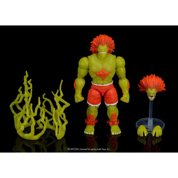 Ultra Street Fighter II Blanka Glow-in-the-Dark 6-Inch Scale Action Figure