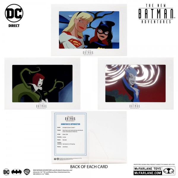 The New Batman Adventures DC Direct Action Figure 3-Pack Girls´ Night Out (Gold Label) 15 cm