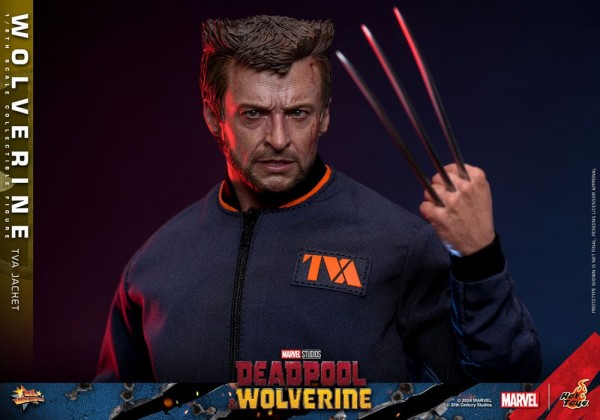 Deadpool & Wolverine Movie Masterpiece Actionfigur 1/6 Wolverine (TVA Jacket Version) 31 cm