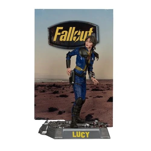 Movie Maniacs Fallout Lucy, Maximus, The Ghoul, and Vault Boy 6-Inch Posed Figure 4-Pack