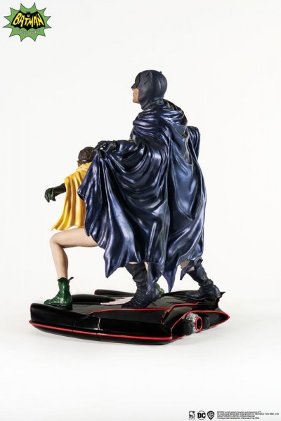 DC Comics PVC Diorama Statue 1/8 Batman & Robin 1966 23 cm