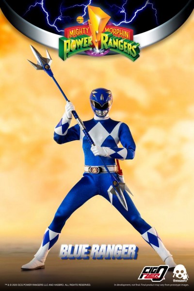 Mighty Morphin Power Rangers FigZero Action Figure 1/6 Blue Ranger