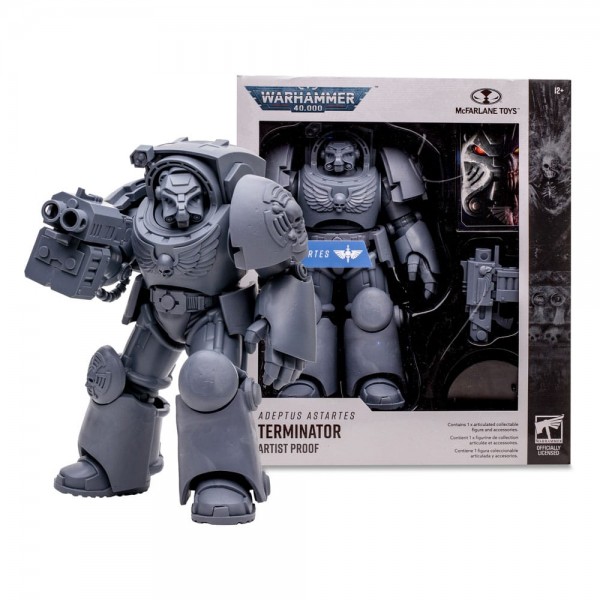 Warhammer 40k Megafigs Actionfigur Terminator (Artist Proof) 30 cm