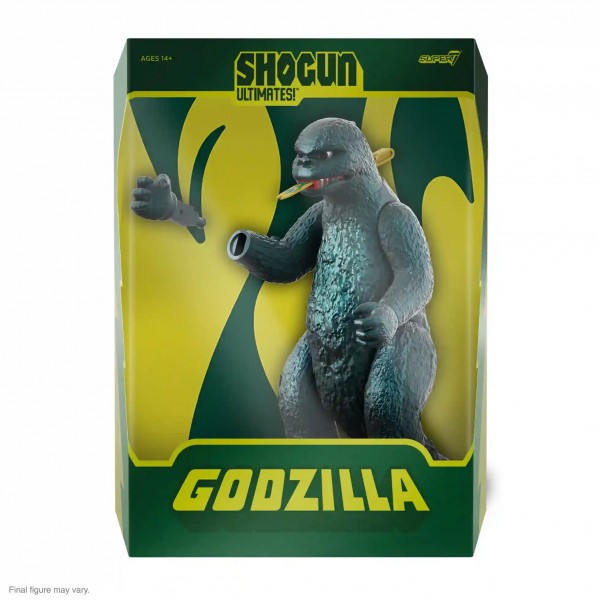 Toho ULTIMATES! Shogun Godzilla (Green Metallic Hawaii)