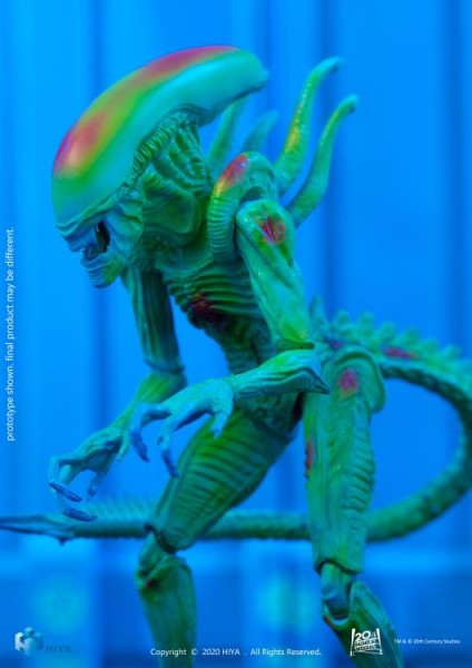 Alien vs. Predator Actionfigur 1/18 Alien Warrior (Thermal Vision) Exclusive