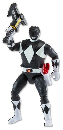 Power Rangers Season 2 Auto-Morphin Actionfigur Black Range