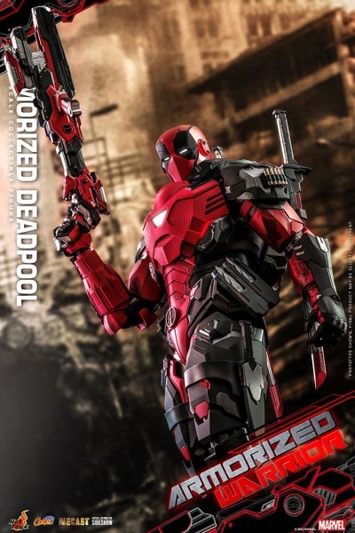 Marvel Comic Masterpiece Actionfigur 1/6 Armorized Deadpool