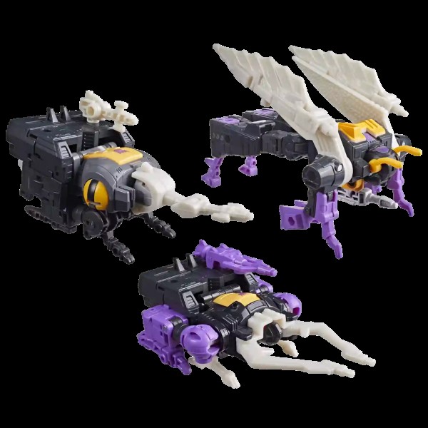 Transformers The Movie Mtmte Insecticons Bombshell Shrapnel And Kickback Action Figures