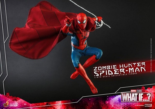 What If...? Animated Series Masterpiece Actionfigur 1/6 Zombie Hunter Spider-Man