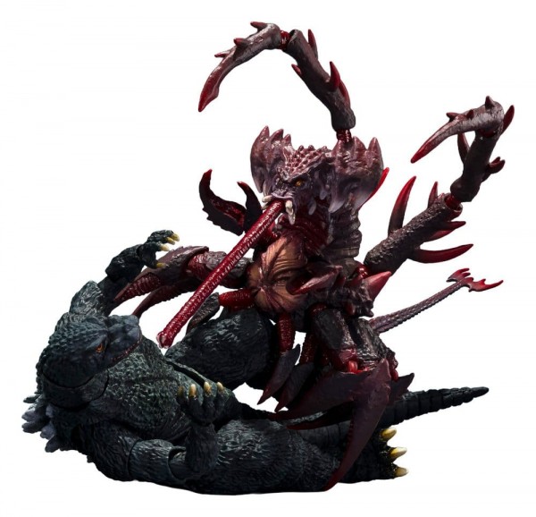 Godzilla vs. Destroyah S.H.MonsterArts Actionfigur Godzilla Jr &amp; Destoroyah Evolution Set