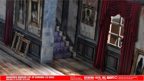 Extreme Sets Abandoned Mansion Pop-Up Diorama 1/12