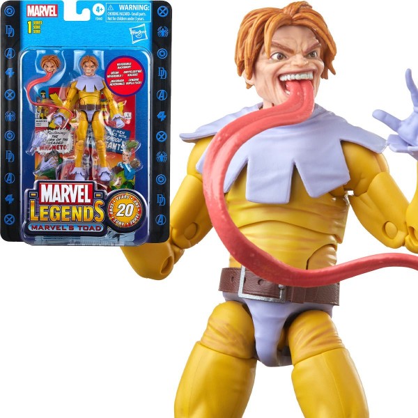 Marvel Legends 20th Anniversary Retro Actionfigur Toad
