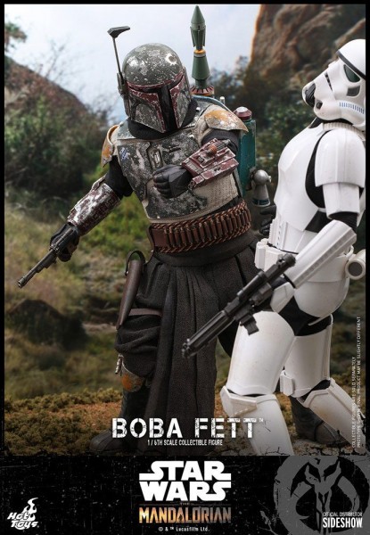 Star Wars The Mandalorian Television Masterpiece Action Figure 1/6 Boba Fett