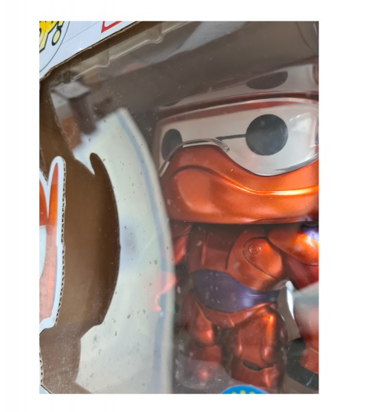 B-Ware Baymax POP! Vinyl Figur Armoured Baymax Metallic Variant 15 cm - schmutzige Verpackung