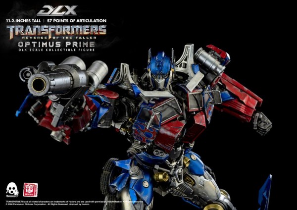 Transformers: Revenge of the Fallen DLX Scale Action Figure 1/6 Optimus Prime