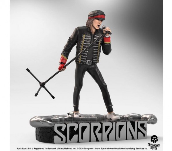 Scorpions Rock Iconz Statue 1/9 Klaus Meine (Limited Edition)