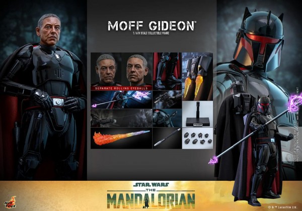 Star Wars: The Mandalorian Action Figure 1/6 Moff Gideon 29 cm