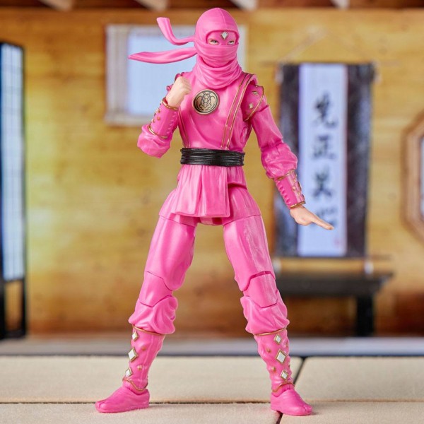 Power Rangers x Cobra Kai Lightning Collection Actionfigur Morphed Samantha LaRusso Pink Mantis Rang