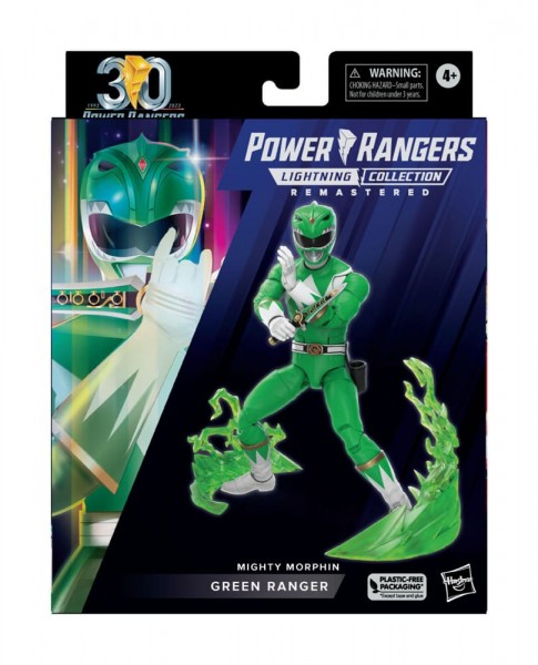 Power Rangers Lightning Collection Remastered Action Figure Mighty Morphin Green Ranger 15 cm