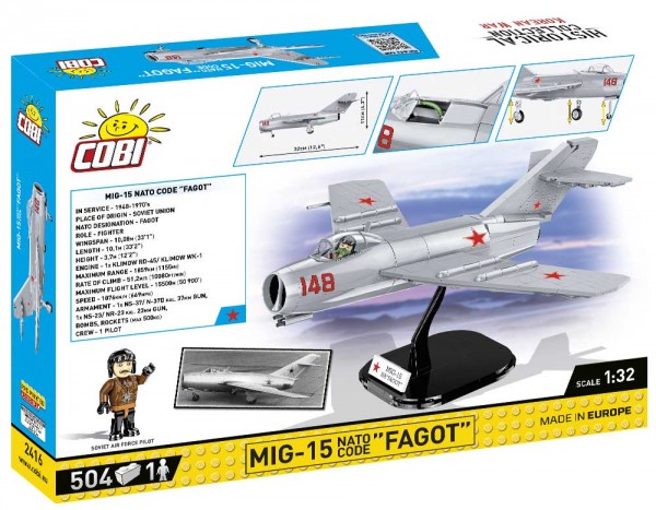 Historical Collection Korean - Mig 15 Nato Code Fagot