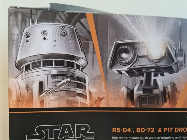 B-Ware Star Wars: The Mandalorian Black Series Actionfiguren 4er-Pack R5-D4, BD-72 & Pit Droids