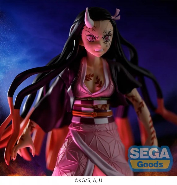 Demon Slayer: FIGURIZMa PVC Figur Nezuko Kamado Demon Form Advancing Ver. (Rerelease) 21 cm
