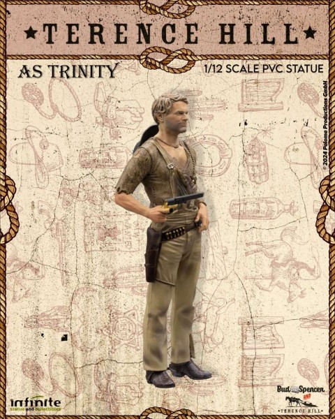 Terence Hill as Trinity 1/12 PVC Statue