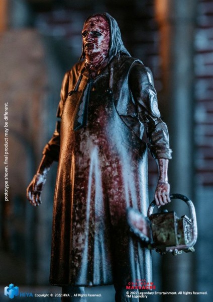 Texas Chainsaw Massacre Exquisite Mini Action Figure Leatherface 1/18 (Slaughter Version) 
