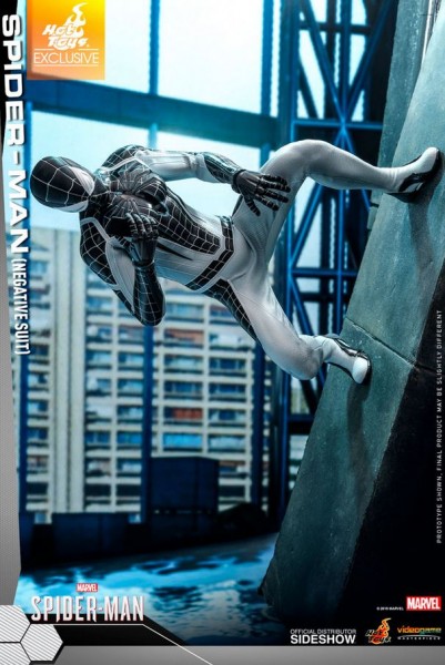 Spider-Man Video Game Masterpiece Actionfigur 1/6 Spider-Man (Negative Suit) Exclusive