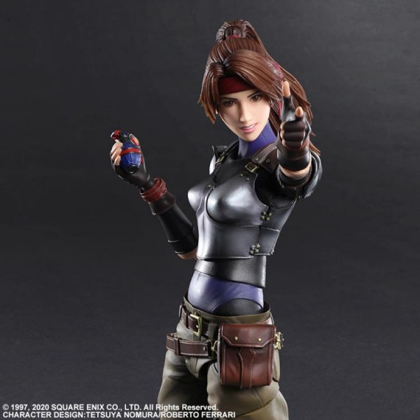 Final Fantasy VII Remake Play Arts Kai Action Figure Jessie