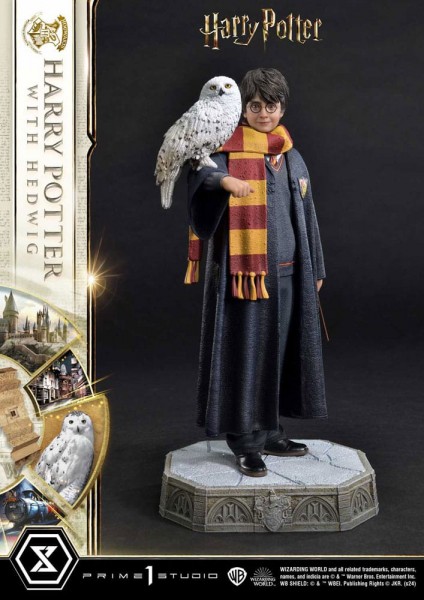 Harry Potter Prime Collectibles Statue 1:6 Harry Potter with Hedwig 28 cm