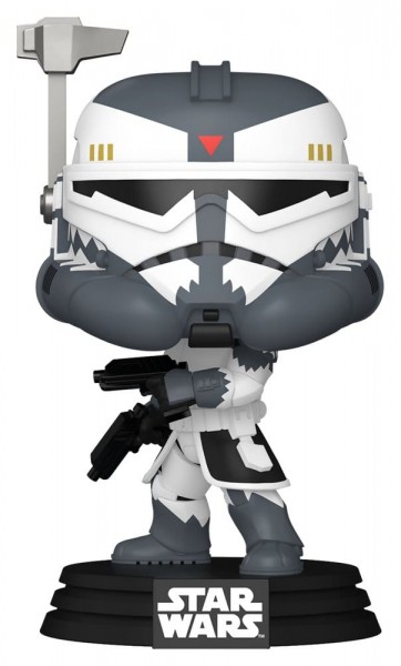 Star Wars Animation POP! Vinyl Figur Comm Wolffe 9 cm