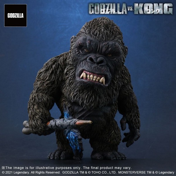Kong vs Godzilla (2021) Defo-Real Series PVC Statue Kong
