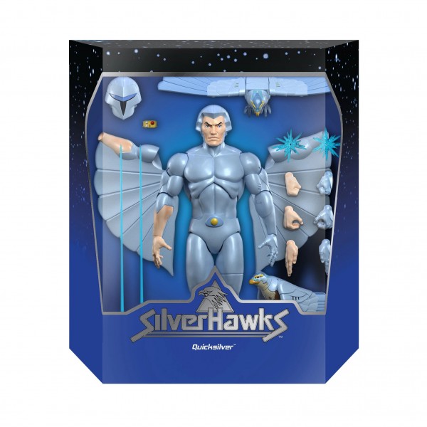Silverhawks Ultimates Actionfigur Quicksilver