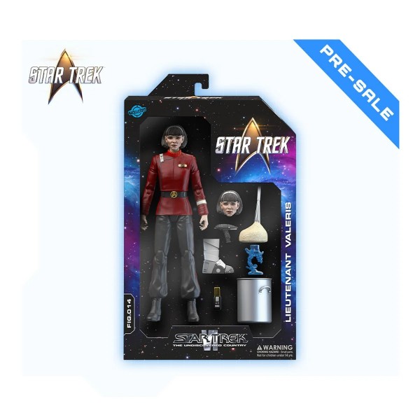 Star Trek VI: The Undiscovered Country Lieutenant Valeris Actionfigur